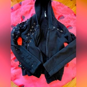 Gothic punk sweater hoodie